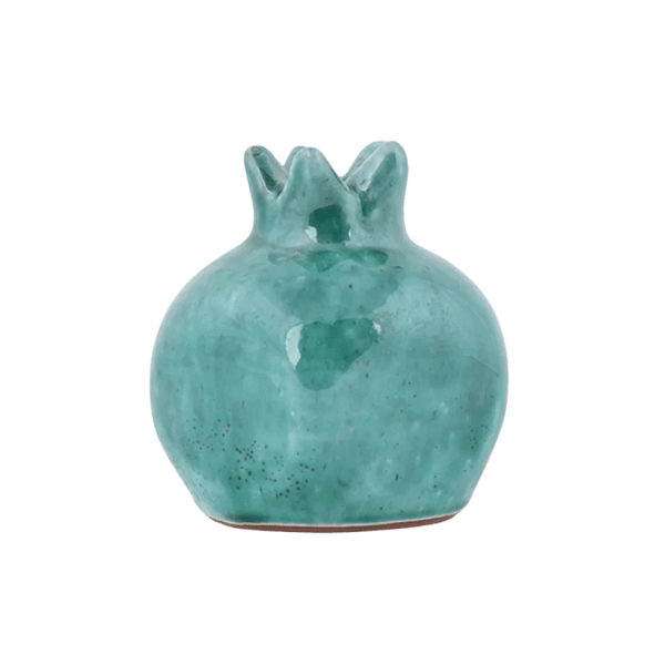 kiliim – Pomegranate Recycled Glass Candle Holder - One Size 8 cm diameter × 9 cm height
