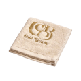 Gaia Beauty - GAIA BEAUTY BEIGE X GOLD FACIAL TOWEL - 30 x 30 CM