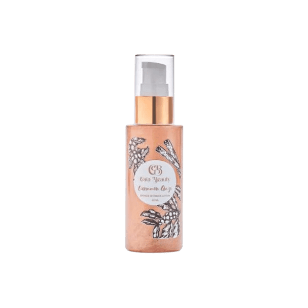 Gaia Beauty - GAIA BEAUTY DARK BRONZE SHIMMER LOTION - Cinnamon Glaze - 60 ML