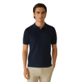 Roban cotton ajour knitted polo shirt - Multi Color - Multi size