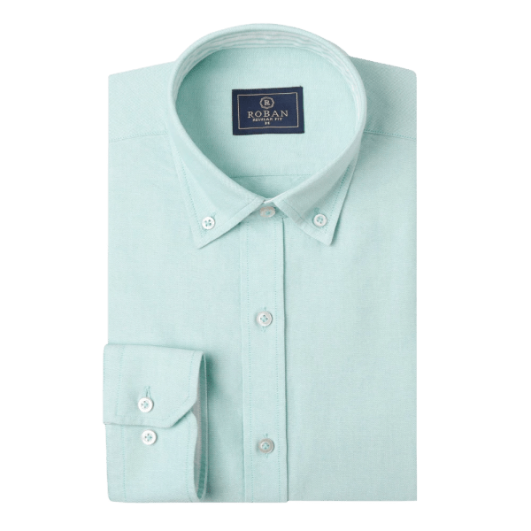 Roban plan washed oxford regular fit shirt - Multi Color - Multi size