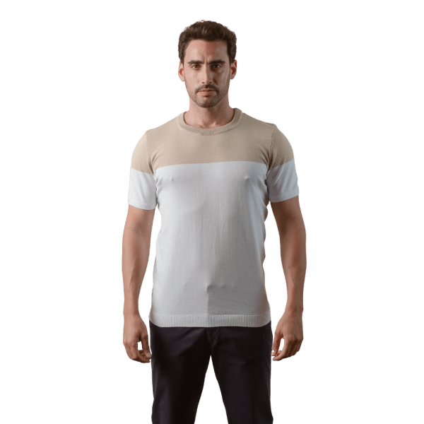 Roban cotton knitted crewneck shirt - Multi Color - Multi size