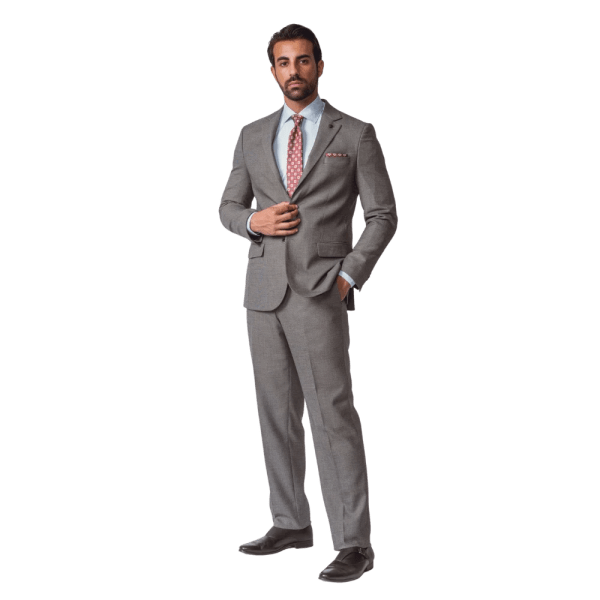Roban webster regular fit suit - Grey - Multi size