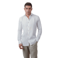 Roban pure linen plain regular fit shirt - White - Multi size