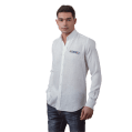 Roban linen plain slim fit shirt - White - Multi size