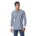 Roban checked regular fit poplin shirt - Multi Color - Multi size
