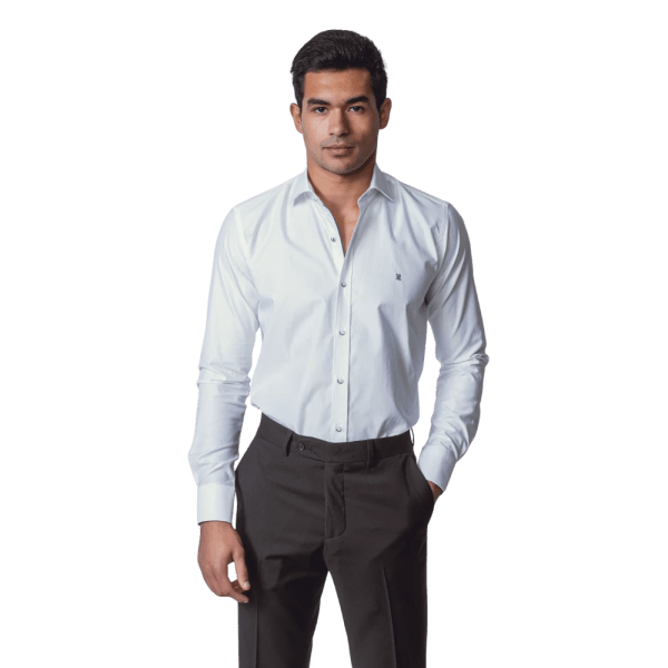 Roban twill cotton slim fit shirt - Multi Color - Multi size