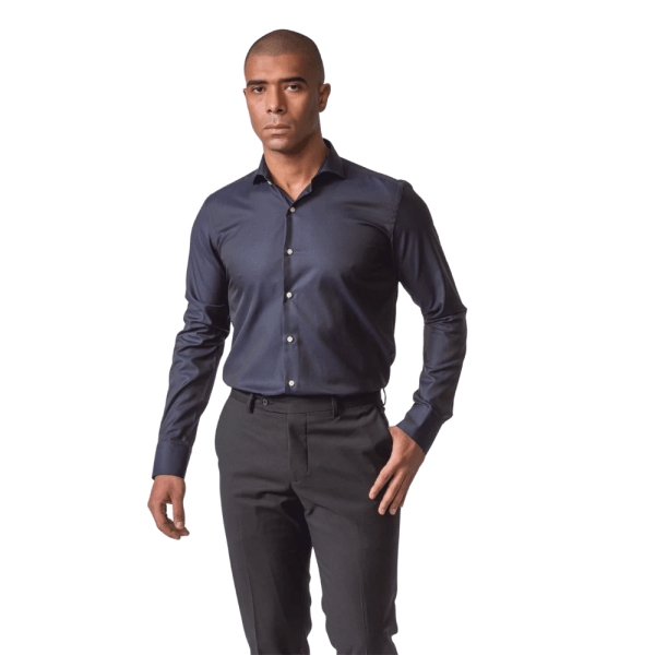 Roban textured royal oxford regular fit shirt - Multi Color - Multi size