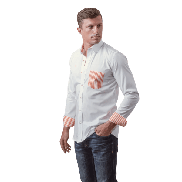 Roban fine cotton slim fit shirt - Multi Color - Multi size