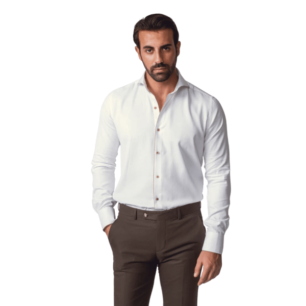 Roban textured slim fit satin shirt - Multi Color - Multi size