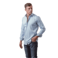 Roban micro-ribbed slim fit shirt - Multi Color - Multi size