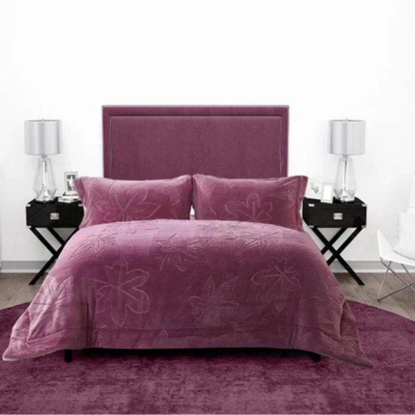 Casa Sherpa Fur Blanket, ALIA 2‑ply model. One size (220 × 240 cm), available in multiple colors.