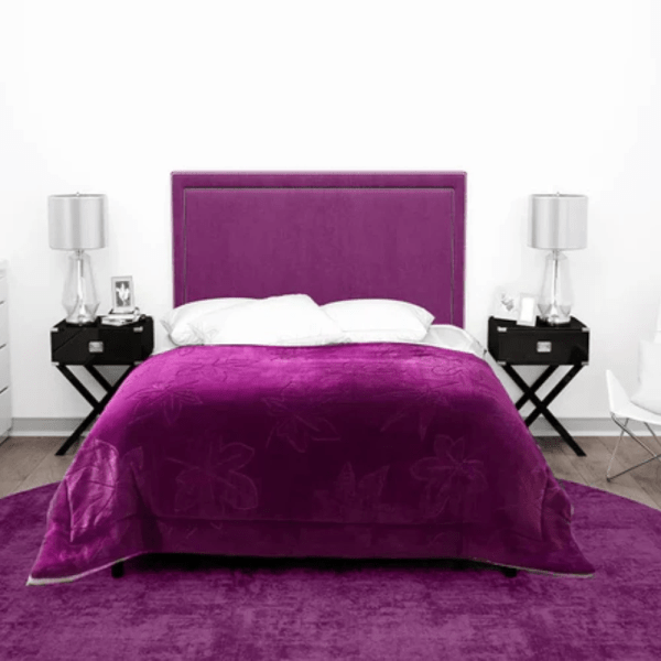 Casa Sherpa Fur Blanket, ALIA 2‑ply model. One size (220 × 240 cm), available in multiple colors.