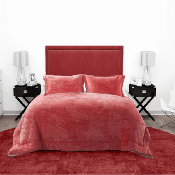 Casa Sherpa Fur Blanket, ALIA 2‑ply model. One size (220 × 240 cm), available in multiple colors.