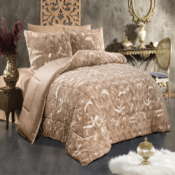CASA COMFORTER MODEL OLIVIA , one size (240×260 cm) , available in multiple colors.