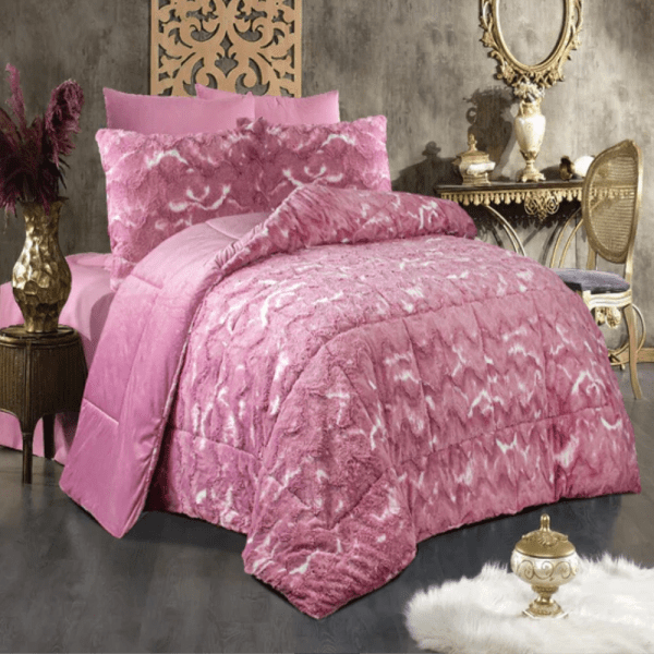 CASA COMFORTER MODEL OLIVIA , one size (240×260 cm) , available in multiple colors.