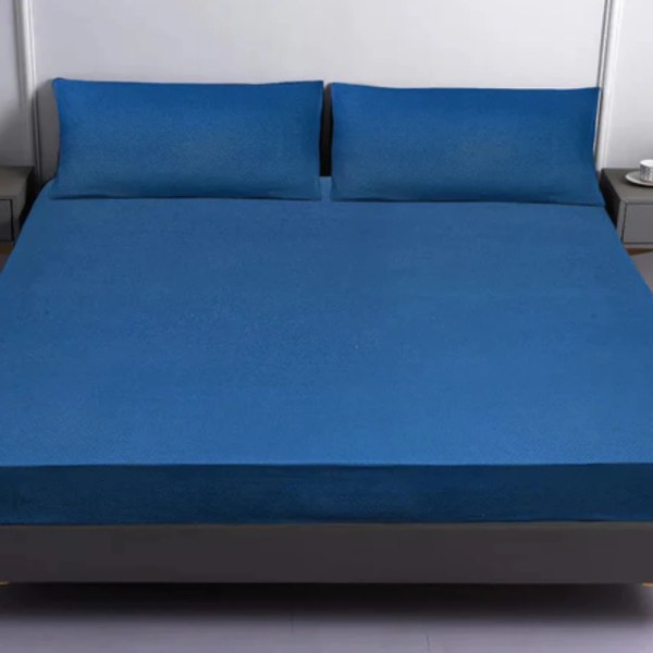 CASA Embossed Bedsheet Set Fitted Model EFMF , available in multiple colors & Sizes .