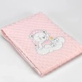 CASA Mora Baby Blanket Model VOLVORETA , available in multiple colors ,one size 80×110 cm