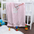 CASA Mora Baby Blanket Model VOLVORETA , available in multiple colors ,one size 80×110 cm