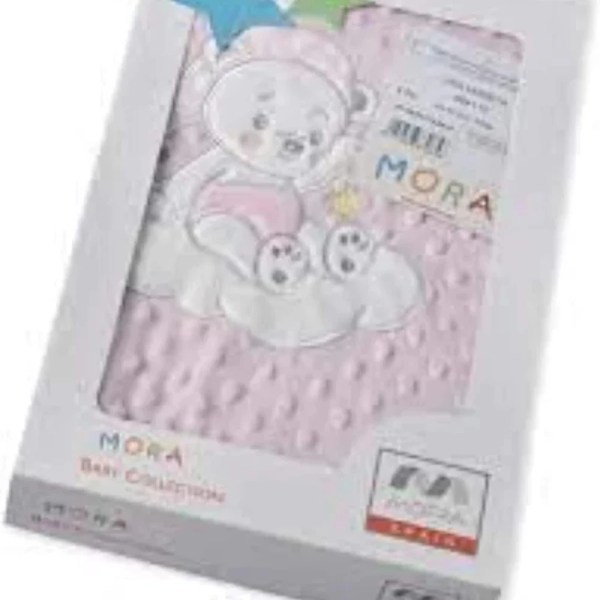 CASA Mora Baby Blanket Model VOLVORETA , available in multiple colors ,one size 80×110 cm