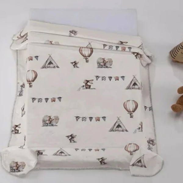 CASA Mora Baby LUMPY Blanket Model N52, size 80×110 cm , 100% microfiber