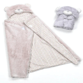 CASA Mora Baby POMPON BEAR Blanket Model P86 , available in multiple colors ,one size 75×95 cm