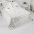 CASA Mora LENA Blanket Model M62, 100% microfiber polyester , one Size 230×250 cm , Available in natural color