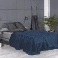CASA Mora PERLA Plain Blanket Model G18 , made of 85% acrylic + 15% polyester , one Size :220×240 cm