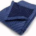 CASA Mora THROW 130X170 CM Model H83 ,65% cotton and 35% polyester , one size 130×170 cm , Available in Dark Blue color.