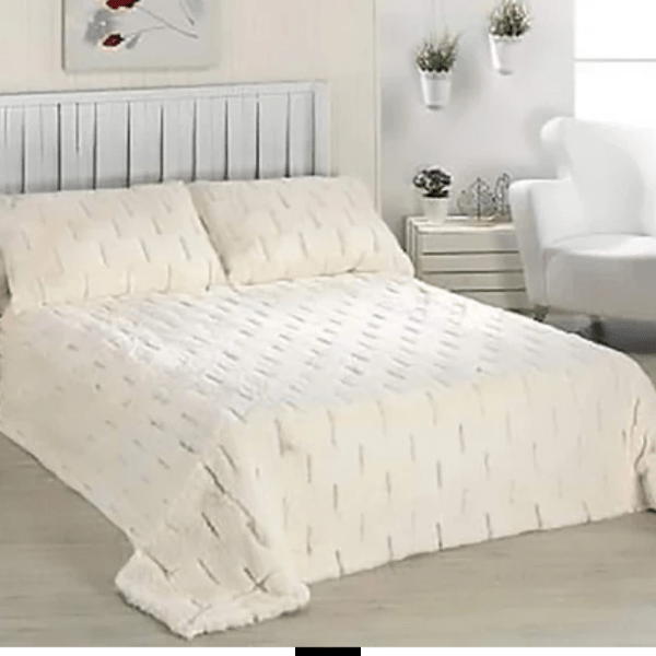 CASA Mora VINSON Blanket Model G03+2 Pillow Case , 100% polyester microfiber, one size 230×250 cm