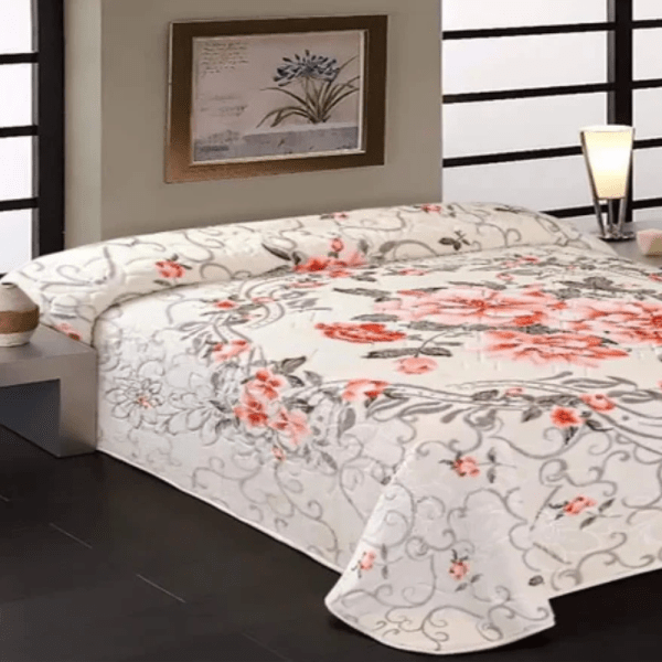 CASA PACHA HOME BLANKET MODEL 1001 , 100% microfiber, one size 220×240 cm