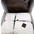 CASA Pacha Home Quilt Fur Model LALA -Size 245*260 +2 Pillow Case , Available in multiple color & one size: size: 245x260 cm