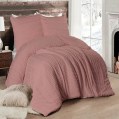 CASA Pacha Home Quilt Fur Model LINA +2 Pillow Case , Available in multiple color & one size: size: 220x240 cm