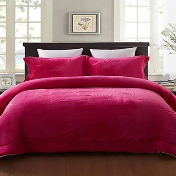 CASA Pacha Home Quilt Sherpa Fur Model ALIA , Available in multiple color & one size: size: 230x250 cm