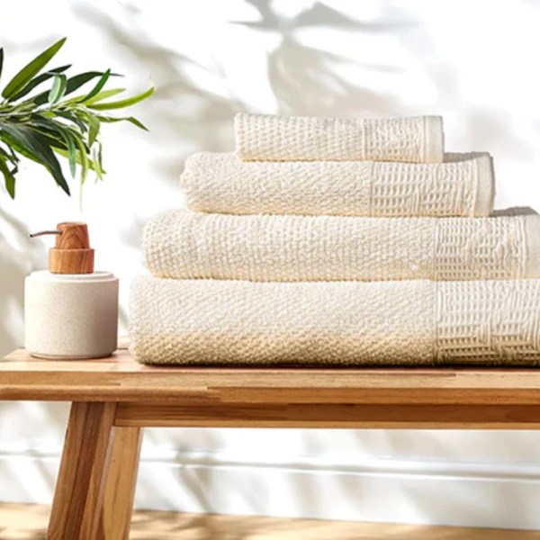 CASA Pacha Home Towel - Model: Waffle - 100% cotton. Available in multiple colors & Sizes