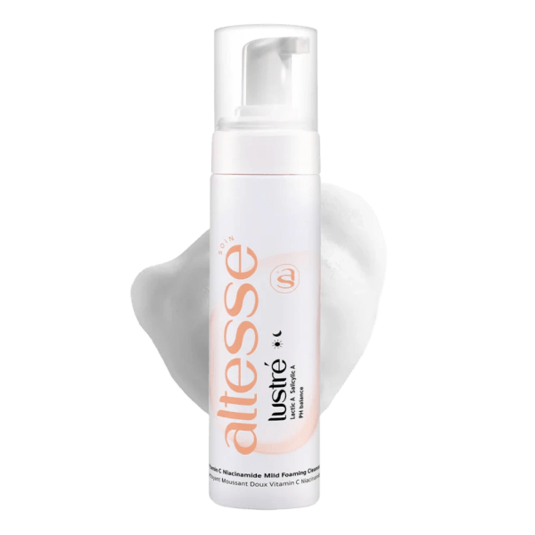 Altesse Soin Lustre Mild Foaming Cleanser Vitamin C + Niacinamide - 180 ml