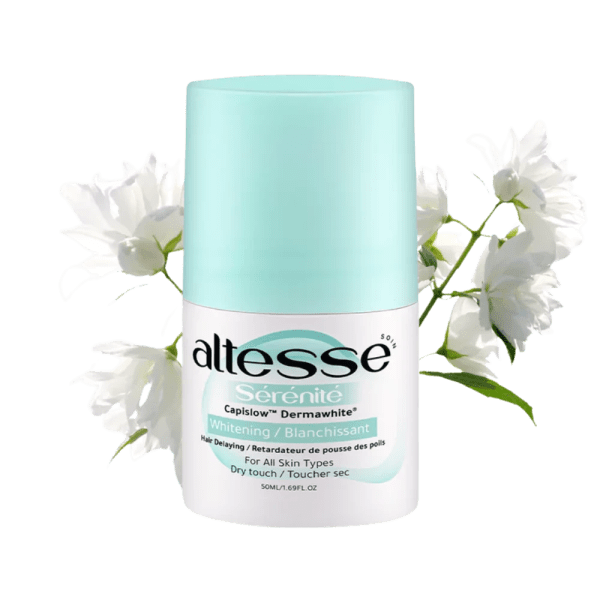Altesse Soin Whitening and Hair Delaying Roll-On Deodorant Sérénité (sheer powder Scent) - 50 ml