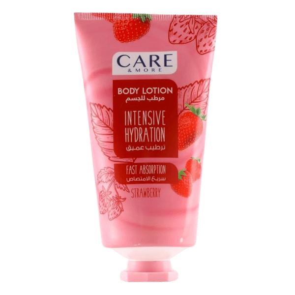 Care & More Body Lotion - Strawberry - 150 ml