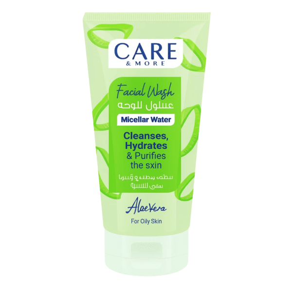 Care & More Micellar facial wash for oily skin - Aloevera - 150 ml