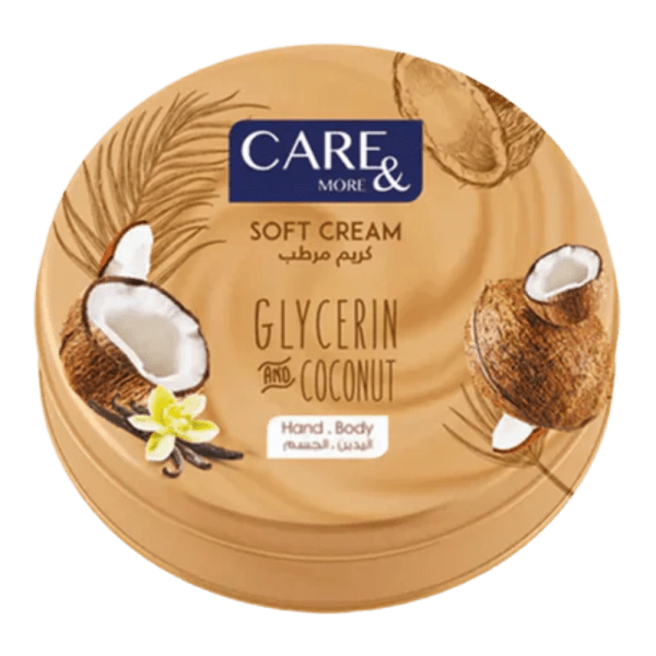 Care & More Hand & Body Cream Coconut 125 ml