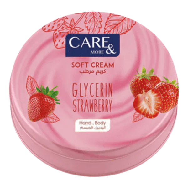 Care & More Hand & Body Cream Strawberry 250 ml