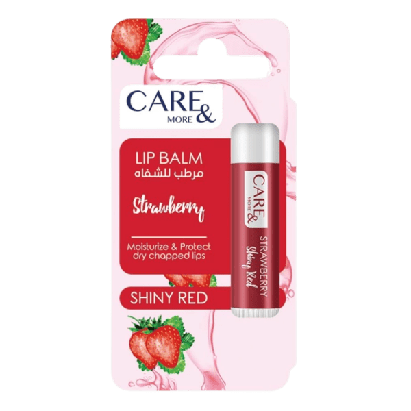 Care & More Lip Balm Strawberry 4 g