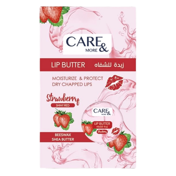 Care & More Lip Butter Strawberry 20 g