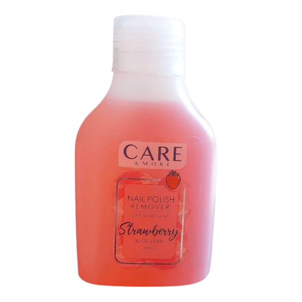 Care & More Nail Polish Remover Strawberry 100 ml