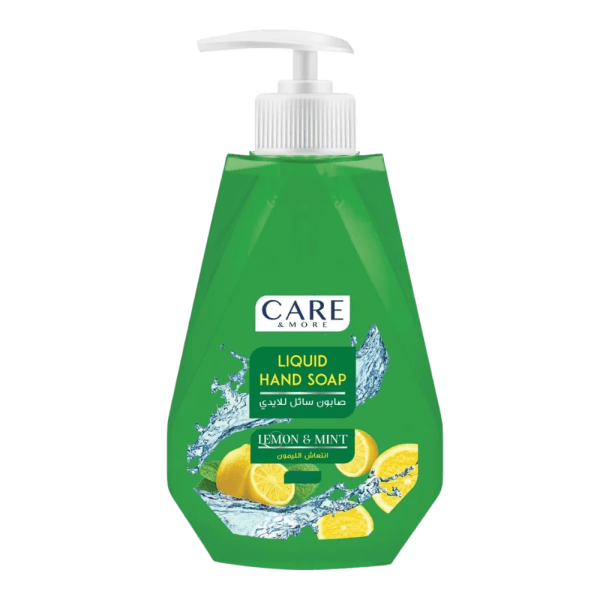 Care & More Liquid Soap with Milk Protein Lemon with Mint 350 ml