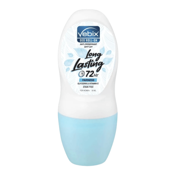 VEBIX Deo Roll-On 72Hrs Fairness for Women 50 ml