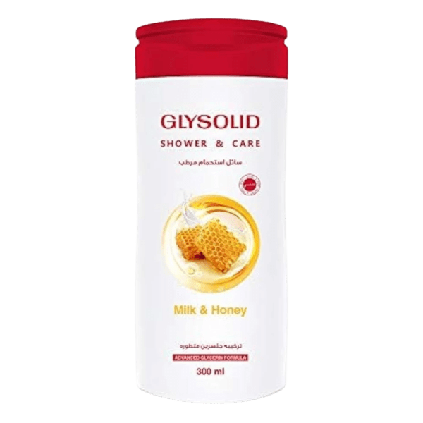 Glysolid Shower Gel Milk & Honey 300 ml