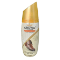 Crown Liquid Shoe Polish Brown 75 ml