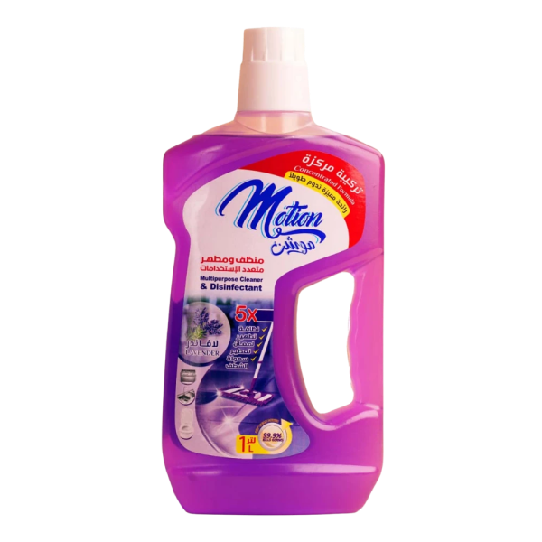 Motion Multipurpose Cleaner & Disinfectant Lavender 1L