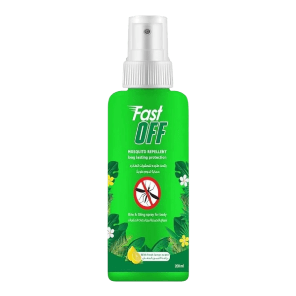 Fast Off Mosquito Repellent Fresh Lemon 200 ml